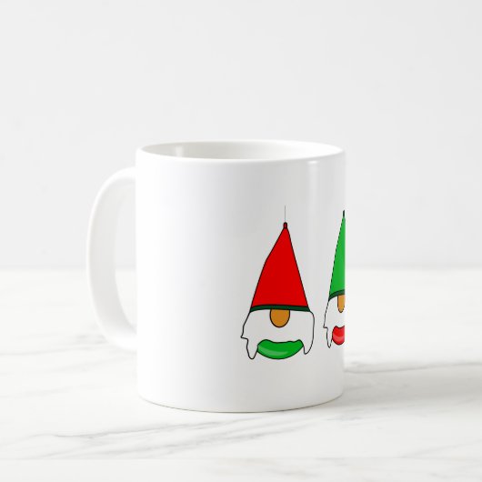 Mug Le Bauble de Noël Gnome (Devant gauche)