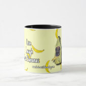 Mug Le Beau Bean Dog Sticker (Centre)