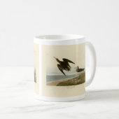 Mug Le bécasseau de Schinz des oiseaux d'Amérique d'Au (Devant droit)