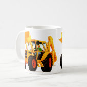 Mug Le bêcheur jaune de l'enfant (Devant gauche)