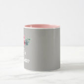 Mug Le bel assistant social de fleur (Centre)