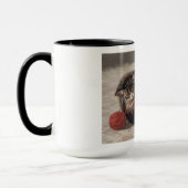 Mug Le berceau de chat, un chat qui joue à la balle de (Gauche)