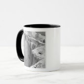 Mug Le Bergschrund sur la bosselure Blanche en 1865, (Devant gauche)