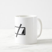 MUG LE BESOIN DE SE RECHARGER (Devant droit)