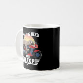 Mug Le Besoin De Sommeil | Drôle Sloth (Devant gauche)