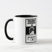 Mug Le bibliothécaire est DEDANS (Gauche)