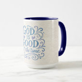 Mug Le bien Whimsical est une bonne typographie (Devant droit)