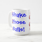 Mug Le bingo-test les secouent visiteur (Devant gauche)