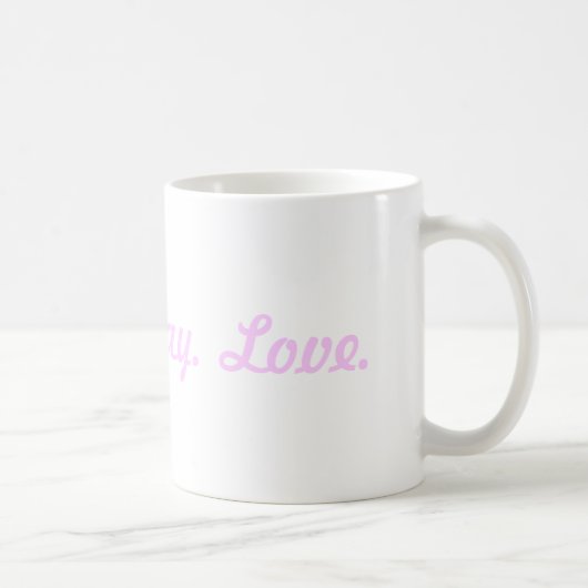 Mug Le bip, prient, aiment (Droite)