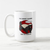 Mug Le blaireau de miel de Badassed (Gauche)