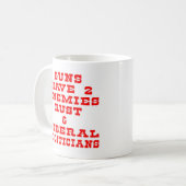 Mug Le blanc lance 2 ennemis (Devant gauche)