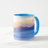 Mug Le blanc ponce le monument national 3 (Devant droit)