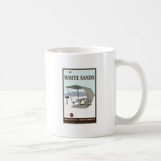Mug Le blanc ponce le monument national 4 (Droite)