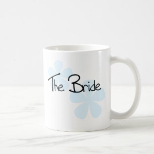 Mug Le bleu fleurit la jeune mariée