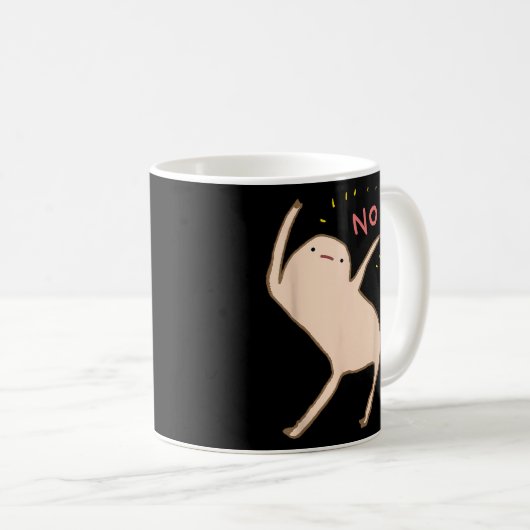 Mug Le Blob Honnête Dit Non (Devant droit)