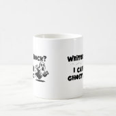 Mug Le bloc de l'écrivain est un ghosting (Centre)
