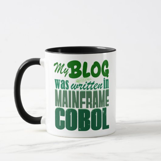 Mug Le blog a été codé en COBOL – Développement Mainfr (Gauche)