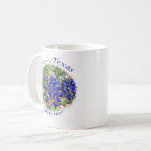 Mug Le Bluebonnet "quelqu'un dans le Texas m'aime !" (Devant gauche)