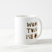 Mug Le bois me tourne sur des outils et des projets de (Devant droit)