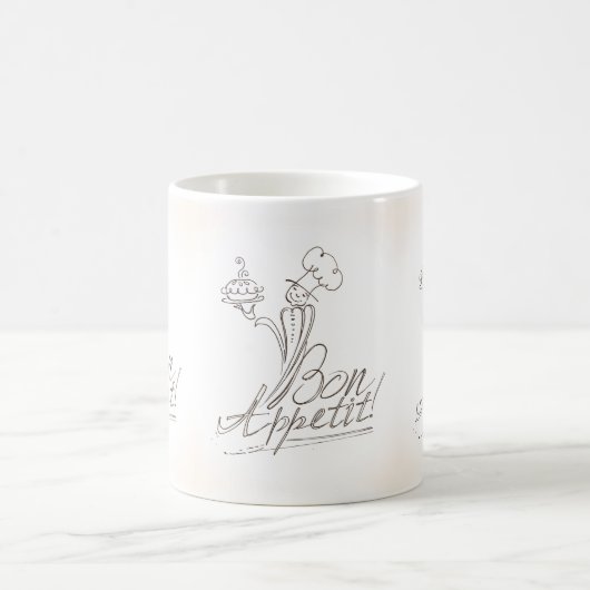 Mug Le Bon Chef dit Bon Appetit ! (Centre)
