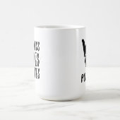 Mug Le bonheur arrive dans les vagues de Pura Vida Sha (Centre)