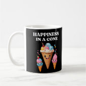 Mug Le Bonheur Dans Un Cône (Gauche)