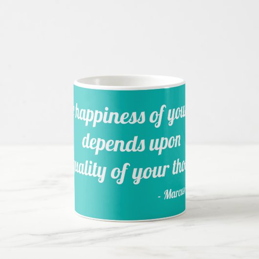 Mug Le bonheur de votre vie dépend de… (Centre)