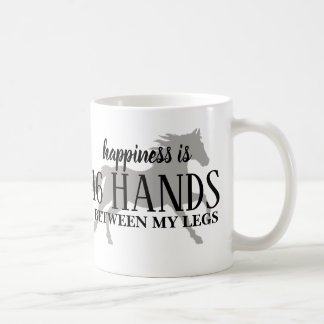 Mug Le bonheur est 16 MAINS entre mes jambes Accent Pi