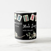 Mug Le bonheur est de jouer Mah Jongg avec les filles (Centre)