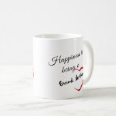 Mug Le bonheur est d'être une grande mère (Devant droit)