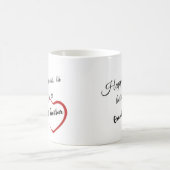 Mug Le bonheur est d'être une grande mère (Centre)