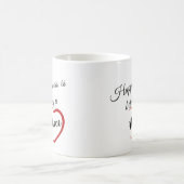 Mug Le bonheur est d'être une nièce (Centre)