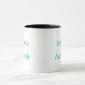 Mug Le bonheur est fait maison (Centre)