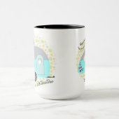 Mug Le bonheur est la manière que vous voyagez des (Centre)