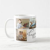 Mug Le bonheur est | Photo de Daddy Grey Calligraphy (Gauche)