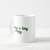 Mug Le bonheur est un gluant (Devant gauche)