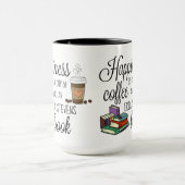 Mug Le Bonheur Est Un Livre D'Erica Stevens (Centre)