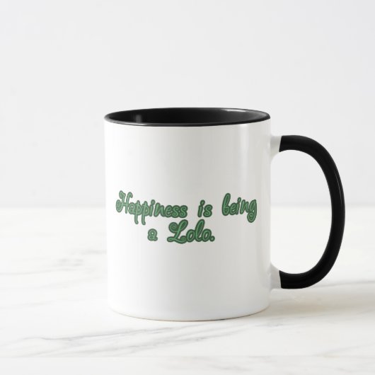 Mug Le bonheur est un Lolo (Droite)