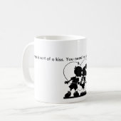 Mug "Le bonheur est un peu un baiser" (Devant gauche)