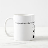 Mug "Le bonheur est un peu un baiser" (Gauche)