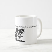Mug "Le bonheur est un peu un baiser" (Devant droit)