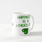Mug Le bonheur est une coupe chargée (Devant droit)
