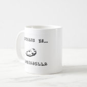 Mug Le bonheur est une Quesadilla (Devant gauche)