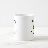 Mug Le bonheur nage rapidement (Centre)