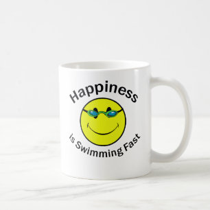 Mug Le bonheur nage rapidement