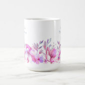 Mug Le bonheur regarde magnifique sur vous l'aquarelle (Centre)