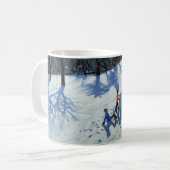 Mug Le bonhomme de neige 2 (Devant gauche)