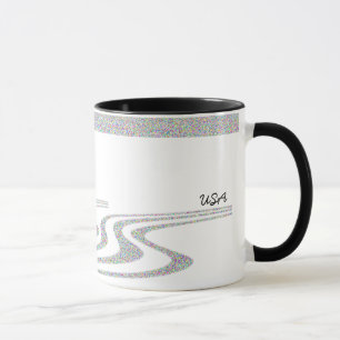 Mug Le Bonhomme de Neige qui Skie -