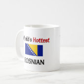 Mug Le Bosnien le plus chaud du monde (Devant gauche)