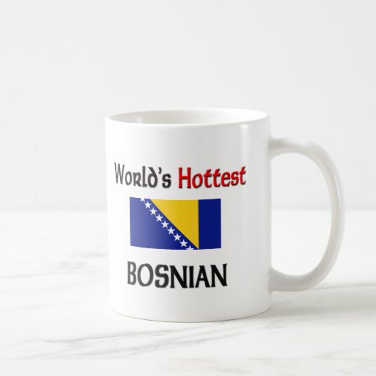 Mug Le Bosnien le plus chaud du monde (Droite)